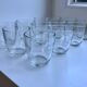 Set of 12 vintage Duralex vintage glasses for children