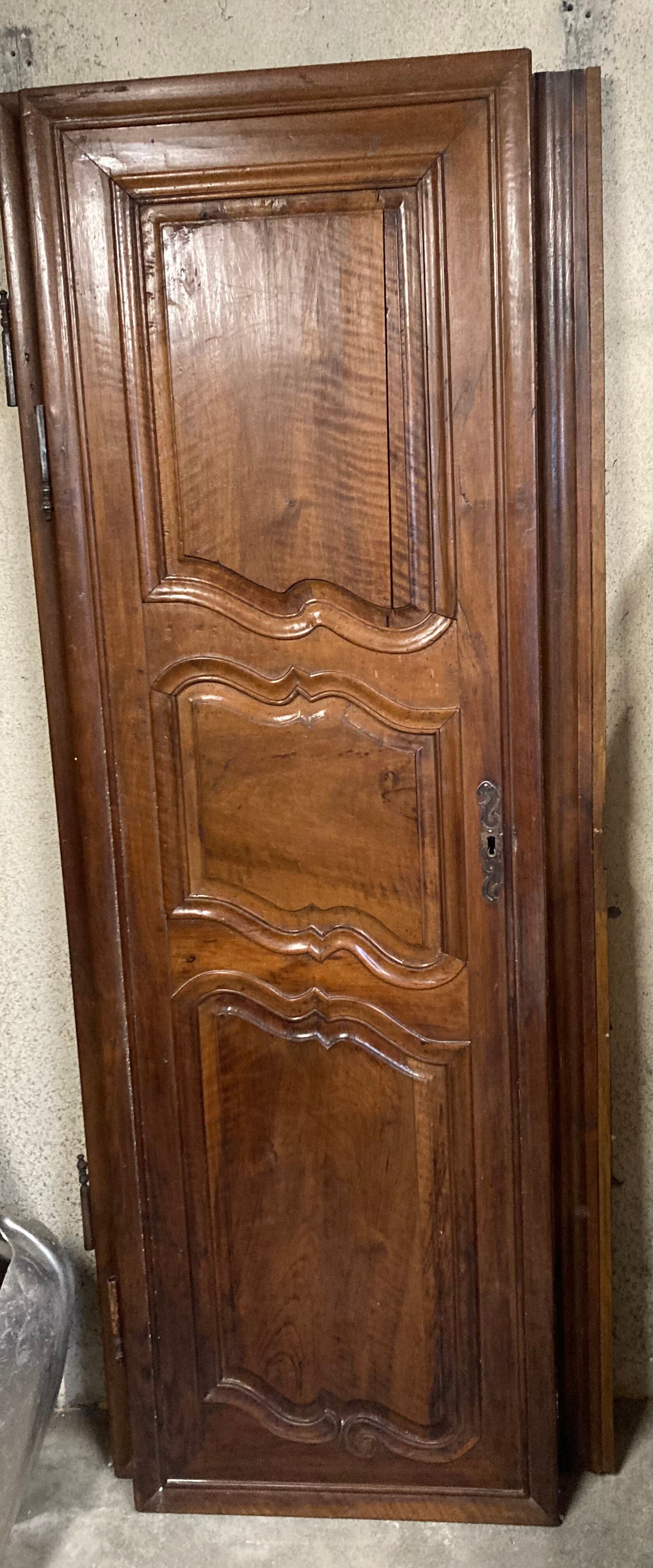 Antique wardrobe doors