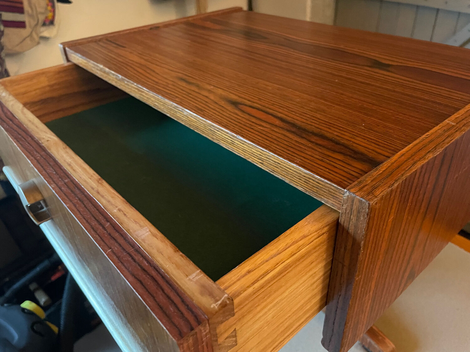 Vintage bedside table