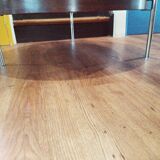 Teak tripod coffee table, 1970s