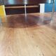 Teak tripod coffee table, 1970s