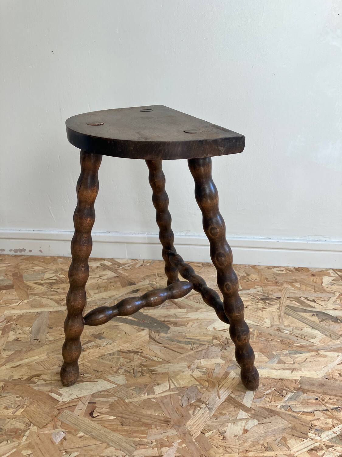 Vintage tripod stool