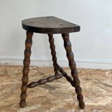Vintage tripod stool