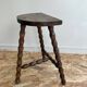 Vintage tripod stool
