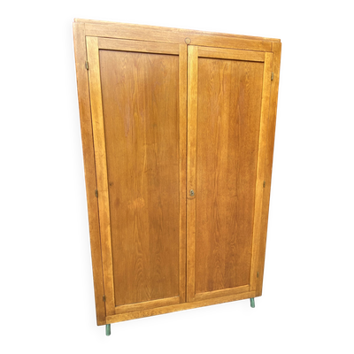 armoire Mid Century vintage d'école type mullca Delagrave scandinave 1960