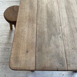 XL farmhouse table in beech and pine 3m