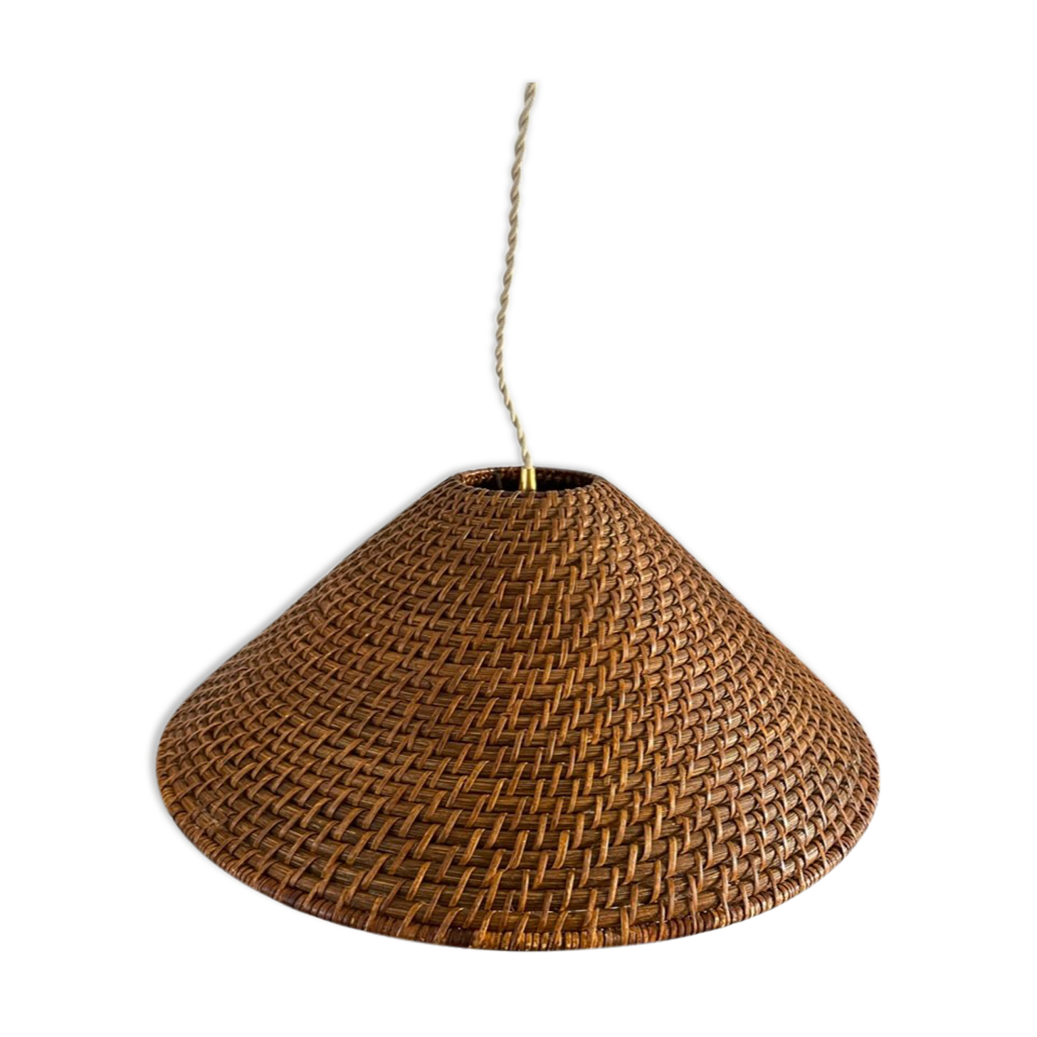 Large rattan suspension