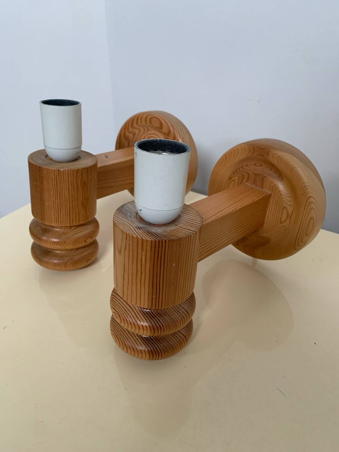 Pairs of wall lights