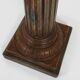 Antique carved wood Corinthian Column or pedestal, France ca. 1890