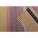 Vintage Turkish Oushak Handmade Wool Cotton Purple Runner Rug 93x234