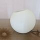 Lampe en opaline blanche 1980