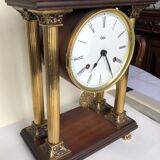 Terminal pendulum in wood and gilded metal