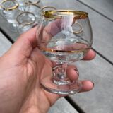 Set of 8 liquor glasses