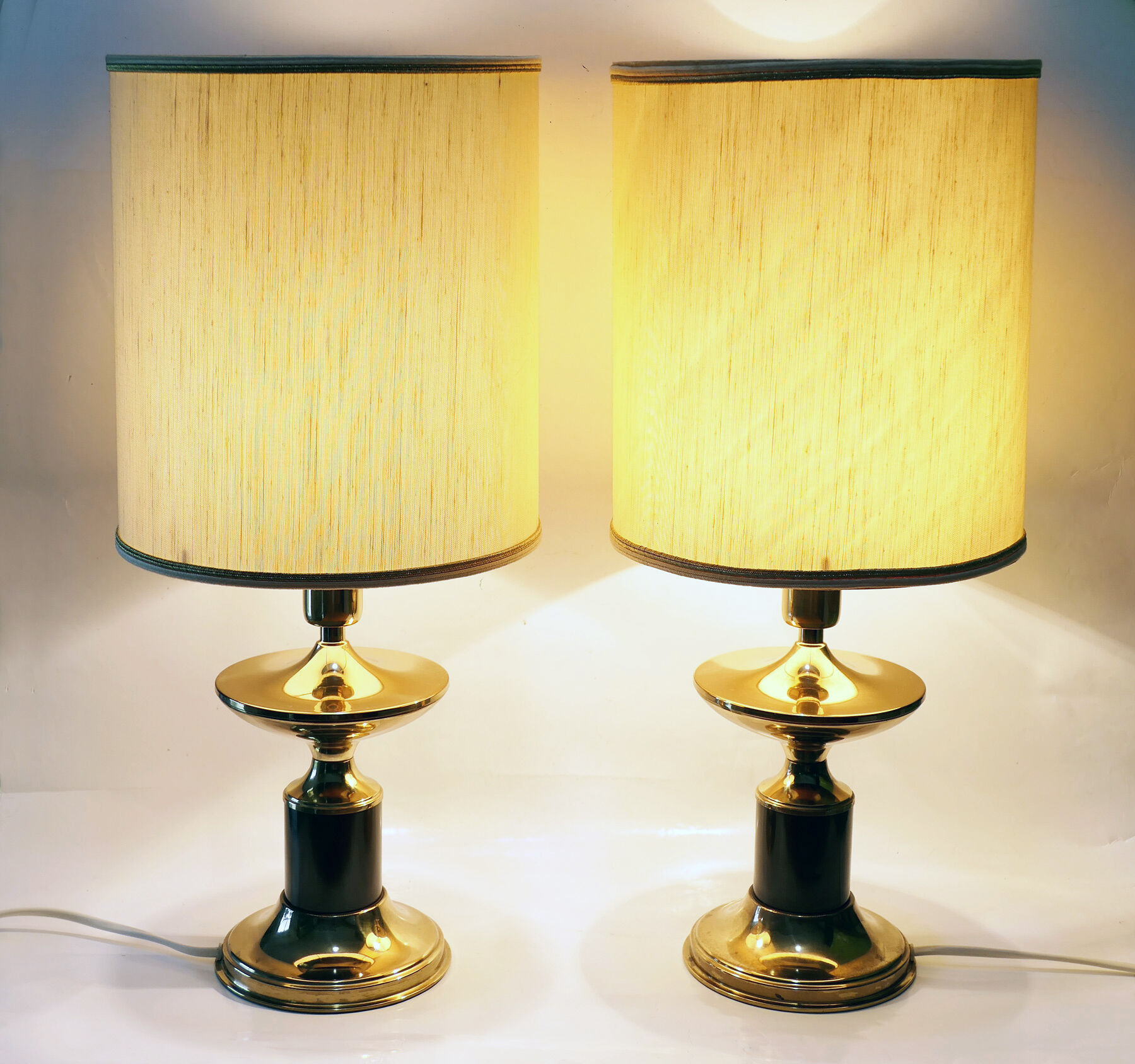 Paire de lampes de table classiques 1960-1970 Italie par Tamarri & Palmieri