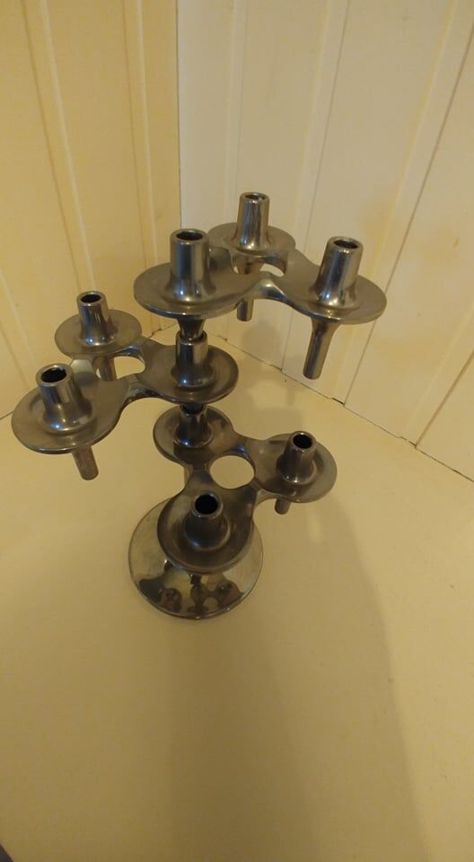 Candlestick by Caesar Stoffi and Fritz Nagel for BMF