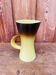 Vintage yellow glazed ceramic pitcher from the 1950s, France.