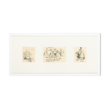 L'Automobile et la Femme, Heliogravure on Paper, 82 x 38 cm