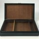 2 boxes the leather tanner box has games and box a cigars