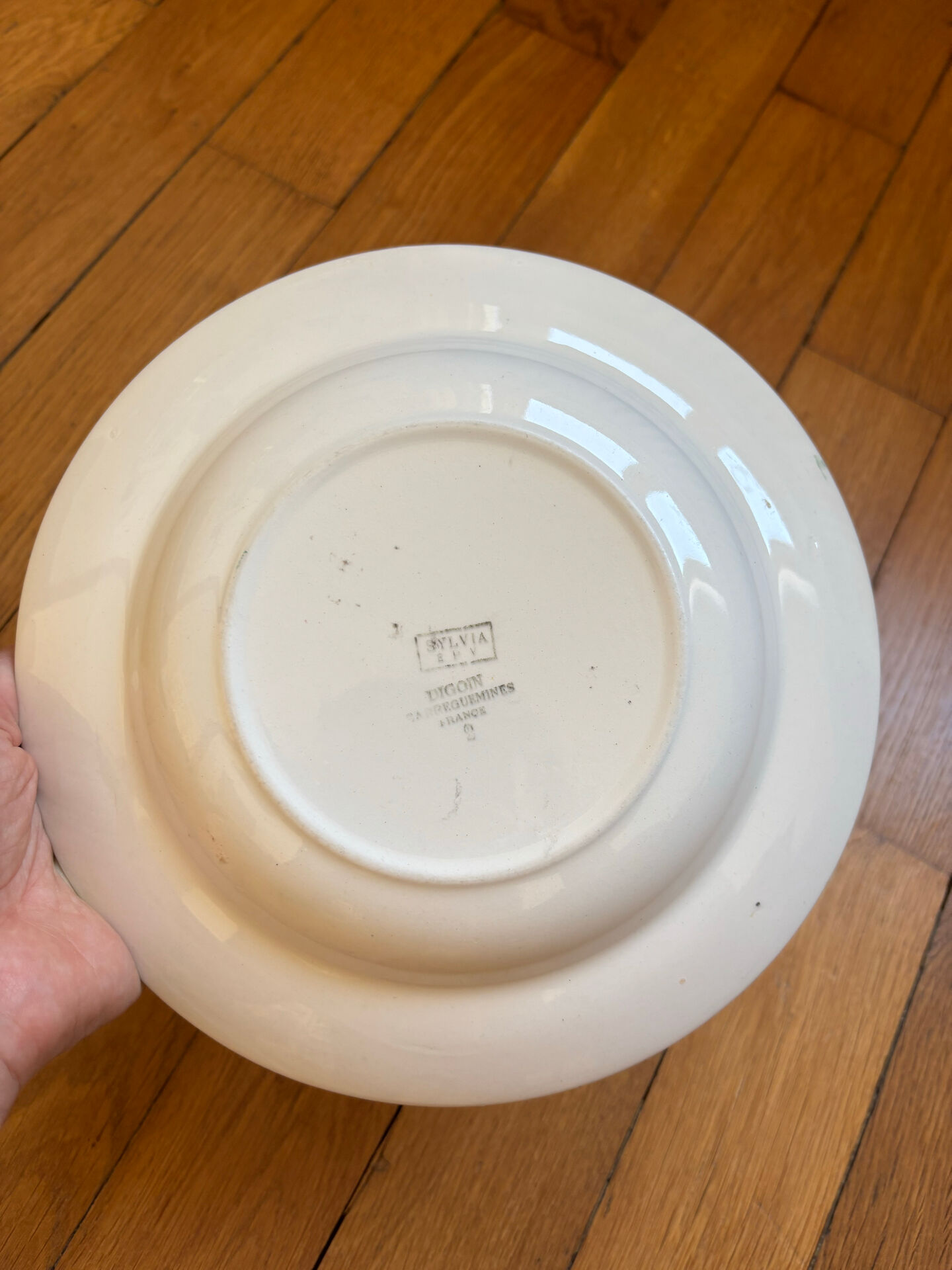 Antique plate