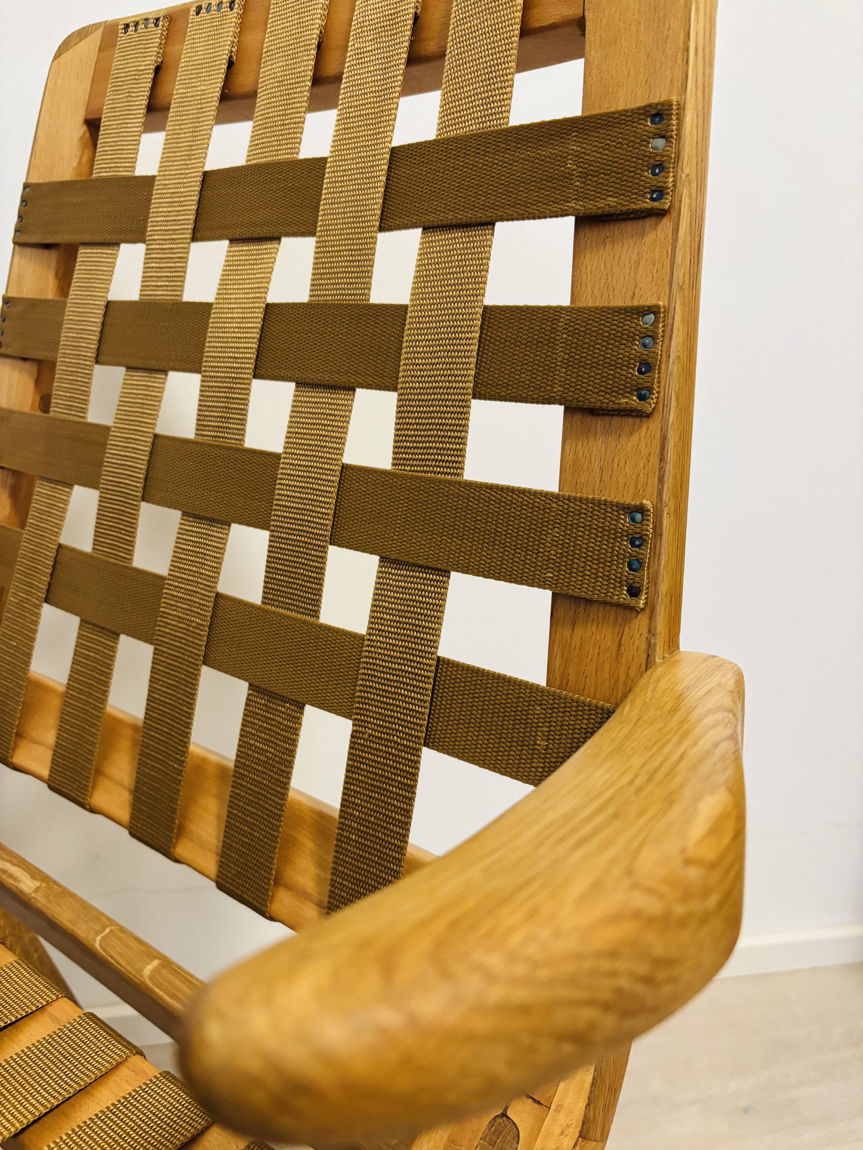 Vintage Lounge Armchair by Jan Vaněk, Czechoslovakia 1960’s