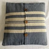 Cushion, country style, blue model