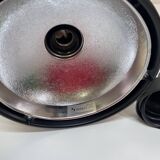 Black pendant lamp designed by Arnold Berges for Staff Leuchten, 1970.