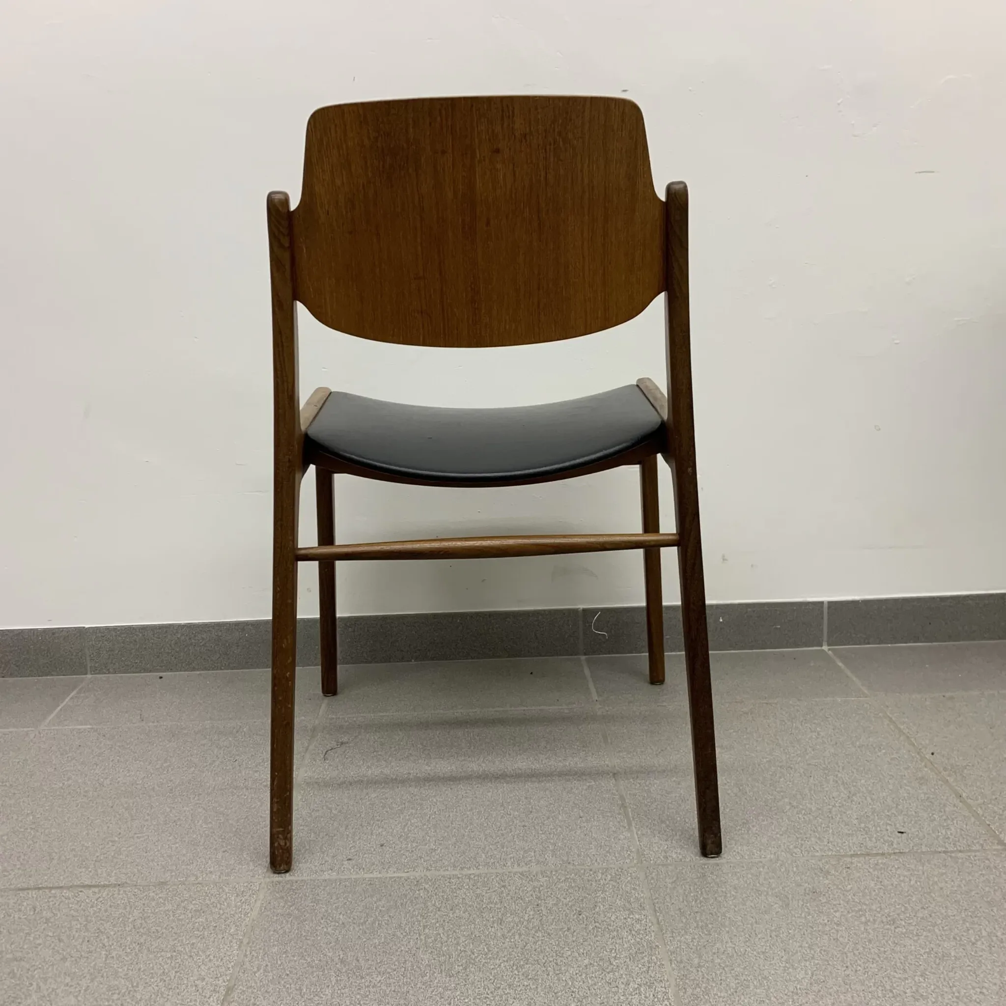 Hartmut Lohmeyer for Wilkhahn 1950s dining chair teak wood design