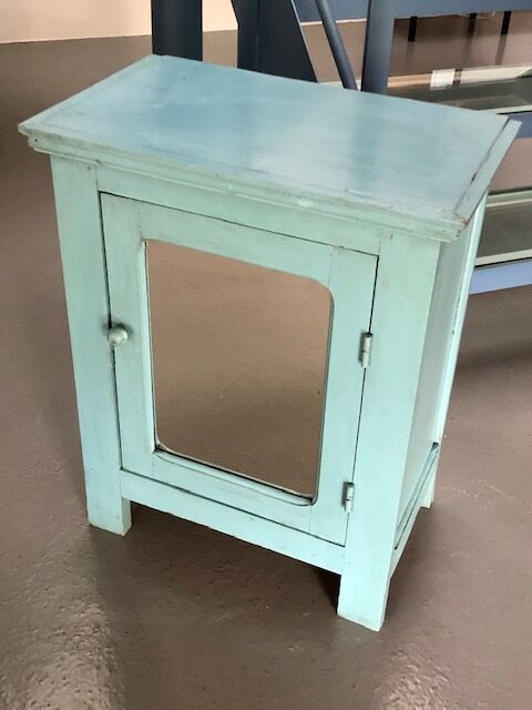 Armoire vitrine de toilette à poser