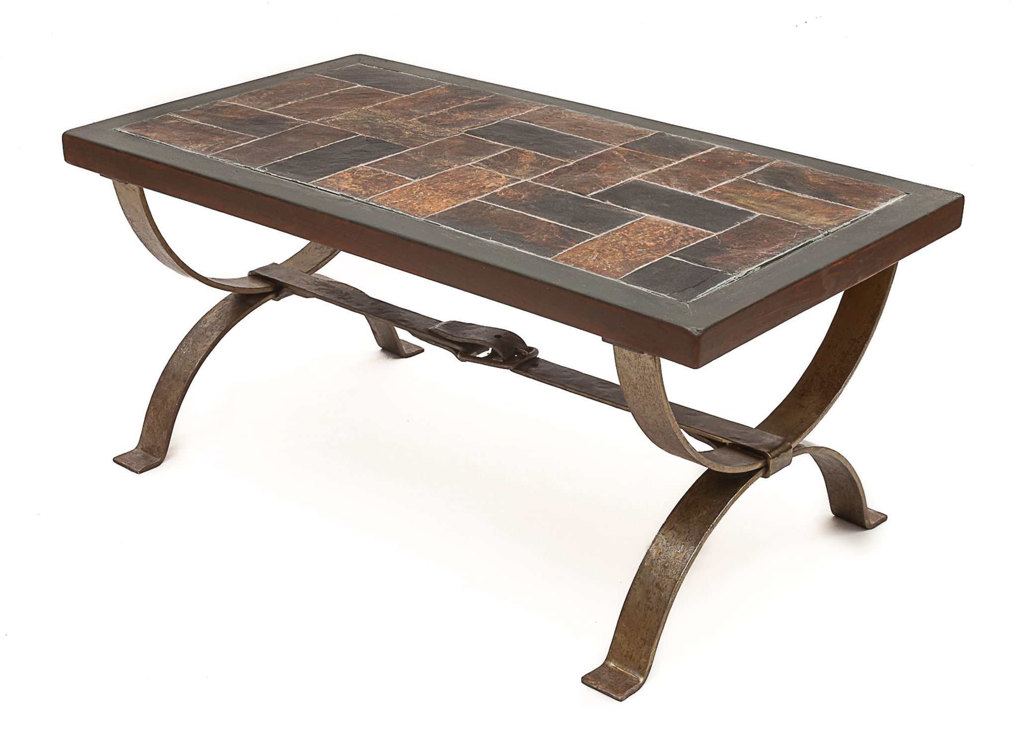 Table basse vintage modèle "Sellerie" 1960