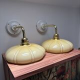 Pair of Art Deco wall sconces