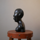 Bust of a woman in ebony African Art