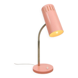 Mid-Century Modern Italian Table Lamp in Salmon and ChromeMid-Century Itali