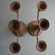 Pair of candlesticks gada vintage deco candlesticks