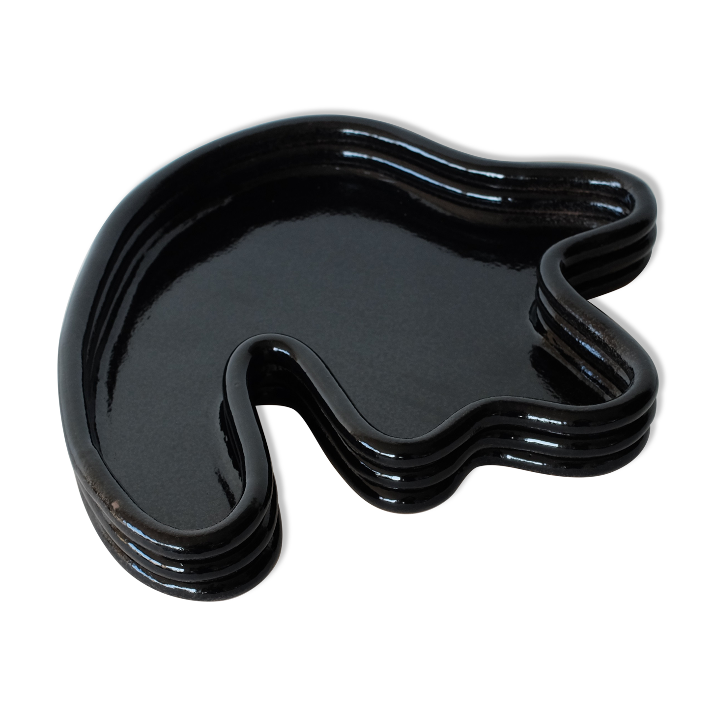 Big Lali Black Vinyl Centerpiece - Sophie Parachey