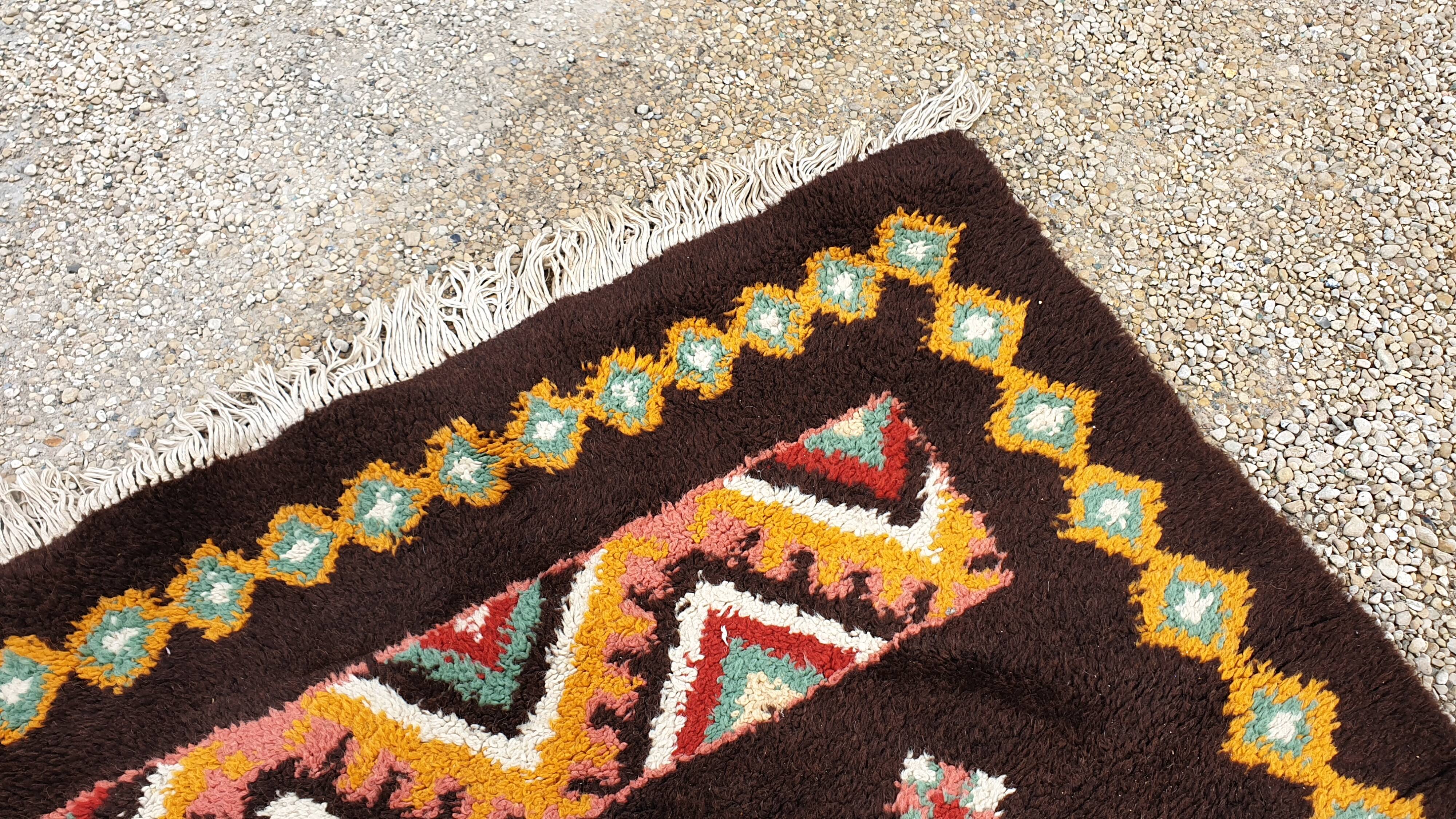 Moroccan berbert carpet thick wool