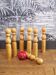 Old wooden bowling game