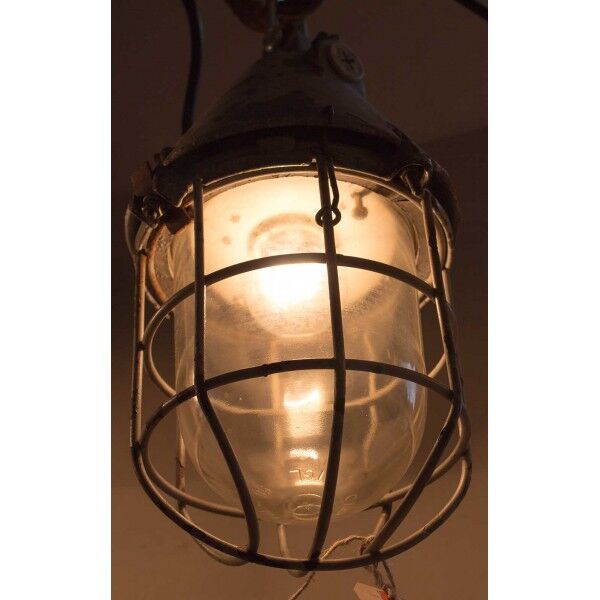 Bully Industrial Cage Lamp