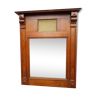 Mirror neo-renaissance trumeau solid oak 106x132cm