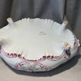 Planter with floral decor kg luneville