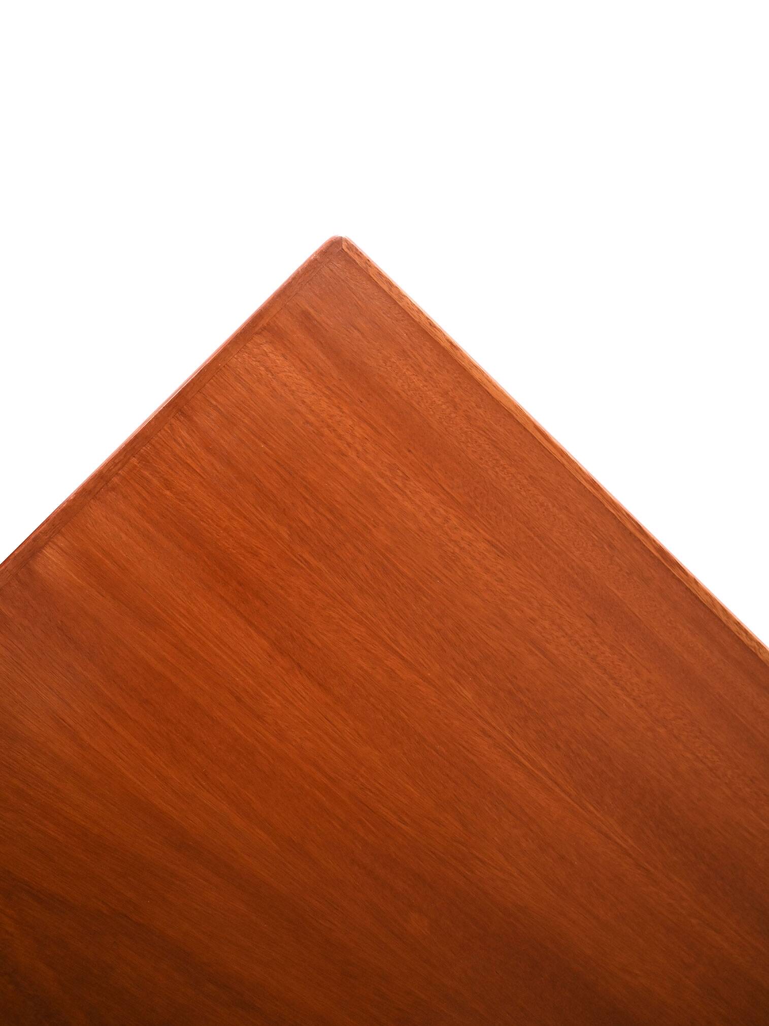 Vintage table with folding wings