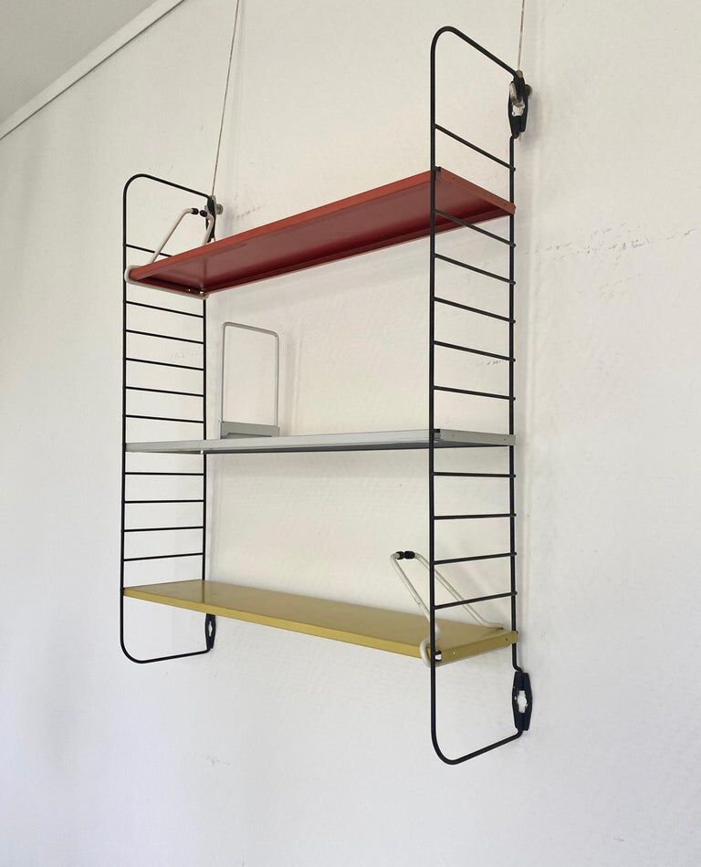 Tomado modular wall unit, shelving system with rare bookstands