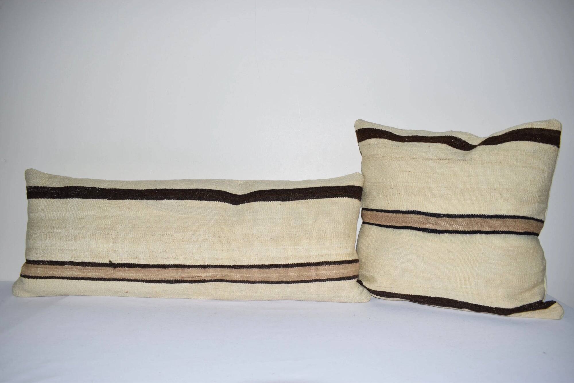 Set of 2 vintage Turkish cushion covers 51x51 cm
