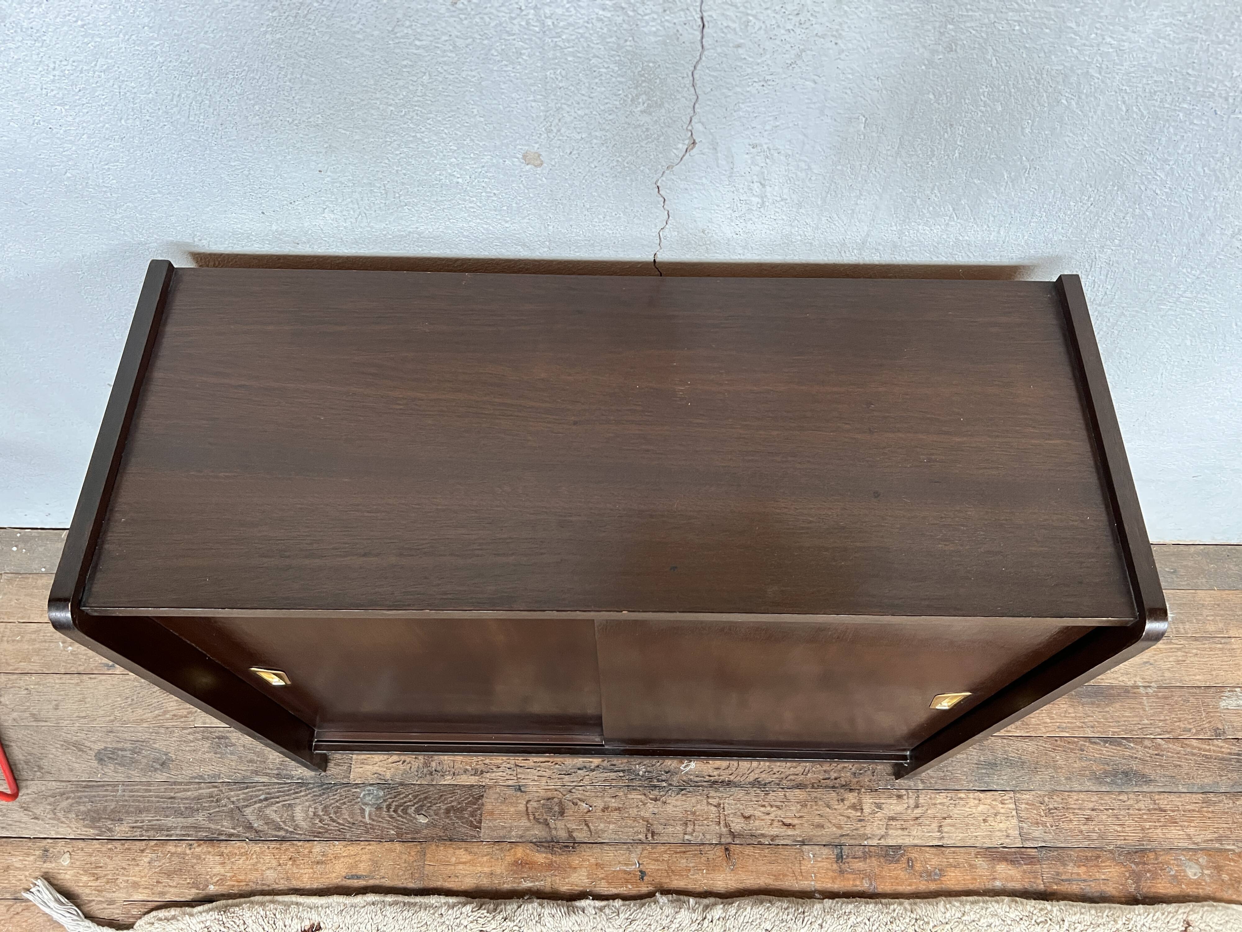 Vintage shoe cabinet