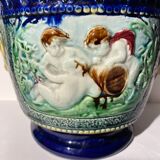 Cache pot, old slip early twentieth century