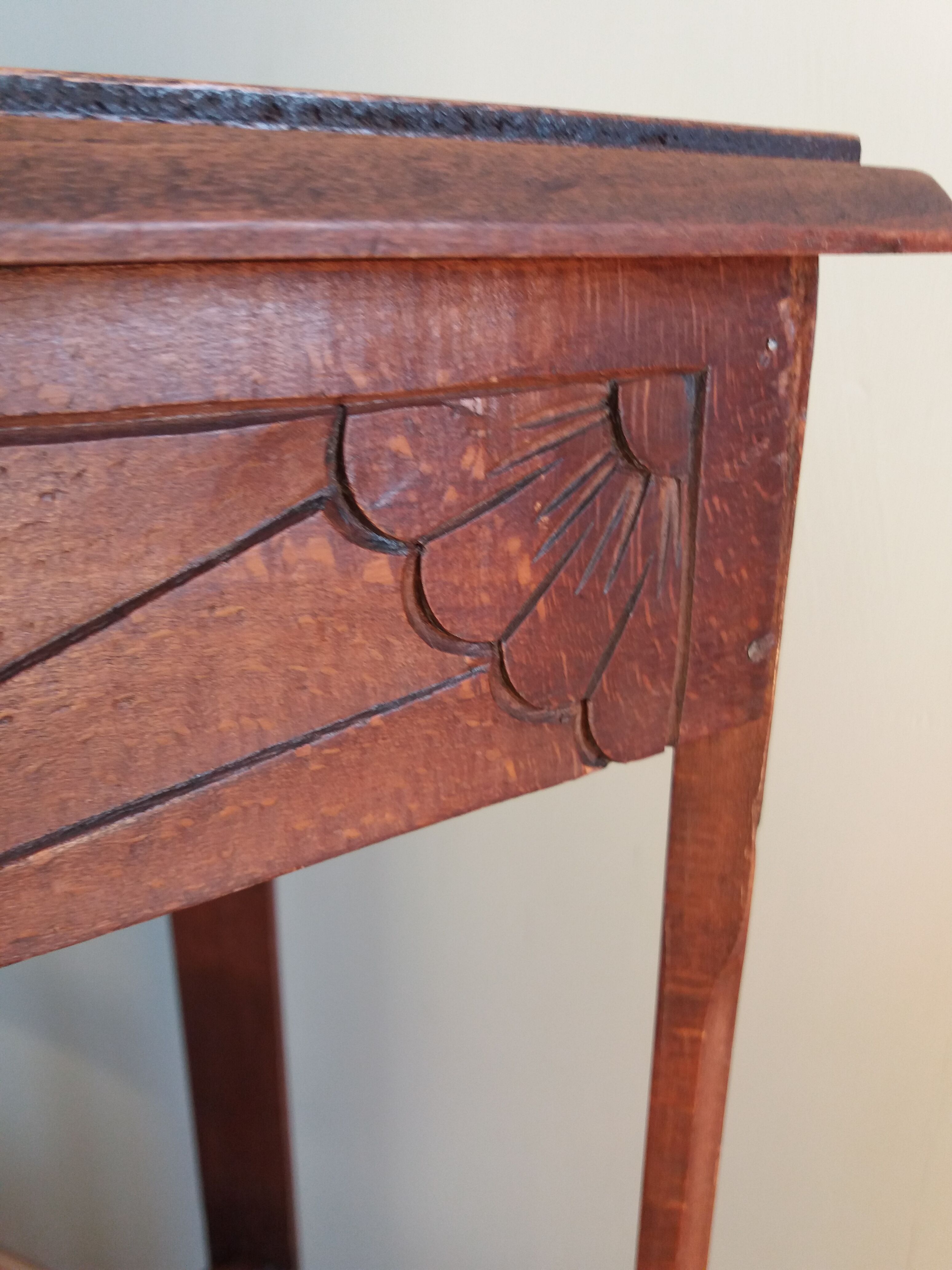 Art Deco wooden console