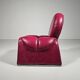 Calypso pink chaise longue by Vittorio Introini for Saporiti, Italy, 1970.