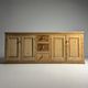 English pine sideboard 19th century