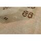 Tapis couloir en laine et coton fait main Oushak turc des années 1970, 137x404.