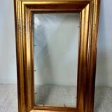 Glazed wooden frame