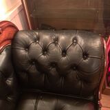 19th century Indo English Chesterfield sofa